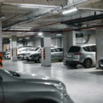 Паркувальна система біля ТЦ Афіни